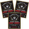 Buffalo Bills 2.6oz Premium Hickory Beef Jerky 3-Pack (hickory smoked jerky made