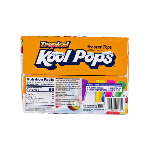 Kool Pops 20 567g Tropical Freezer Pop