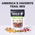 14 Power Up Trail Mix, Mega Omega Trail Mix, Non-GMO, Vegan, Gluten Free, No Artificial Ingredients, Gourmet Nut, Ounce