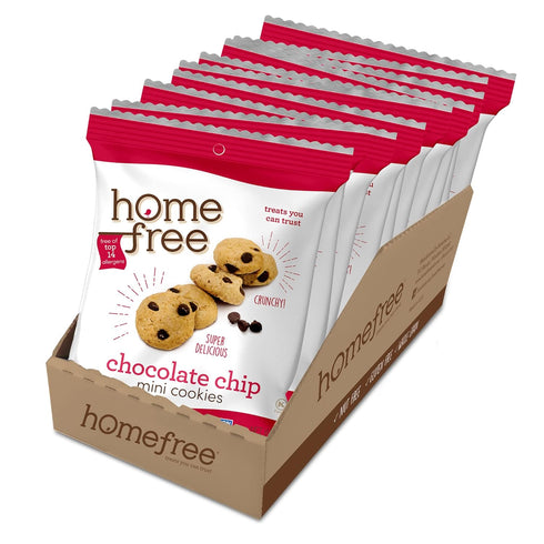 Homefree Treats You Can Trust Gluten Free Mini Cookies, Single Serve, Chocolate