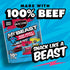 Pack (6 Pack) 0.9 oz 10g 100% 6 Count Jack Link's x MrBeast Beef Jerky, Original & Teriyaki Beef Jerky Variety - Bags