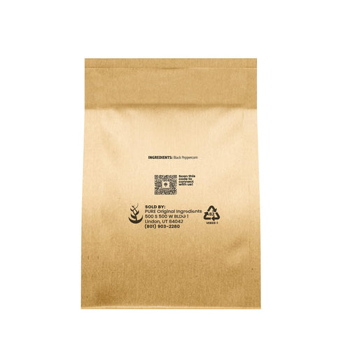 Pure Original Ingredients Black Peppercorns (1 lb), Seasoning, Flavoring Agent, Eco-Friendly Packaging
