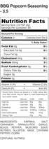 Popcorn Seasoning Variety 2 Pack, British Sea Salt & Vinegar, BBQ, Calorie Free, Premium Flavors for All!