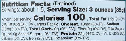 Sustainable Seas Albacore 5 OZ Chunk Tuna In Water
