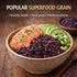 MAJI RICE Packed 1.2 Taiwan Purple Rice Black Glutinous Rice Whole Grain Sticky Rice Vacuum Perfect for Desserts