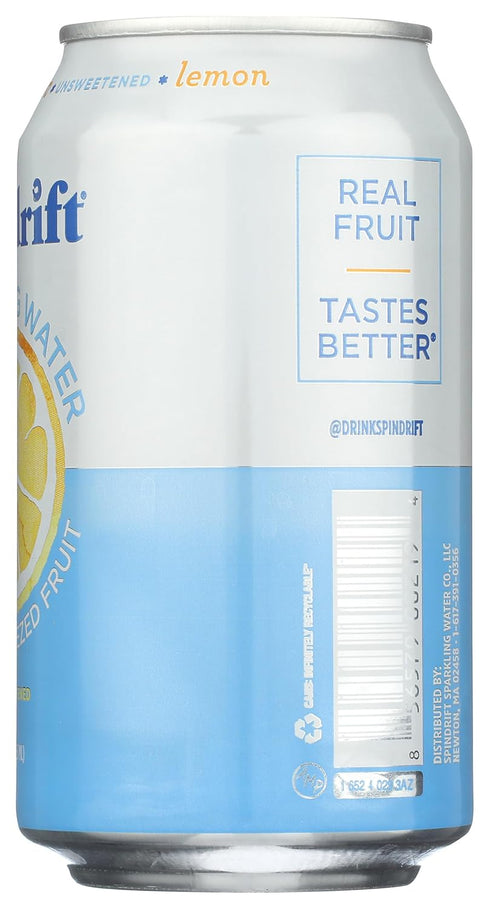 12 oz Spindrift Sparkling Water, Lemon, fl