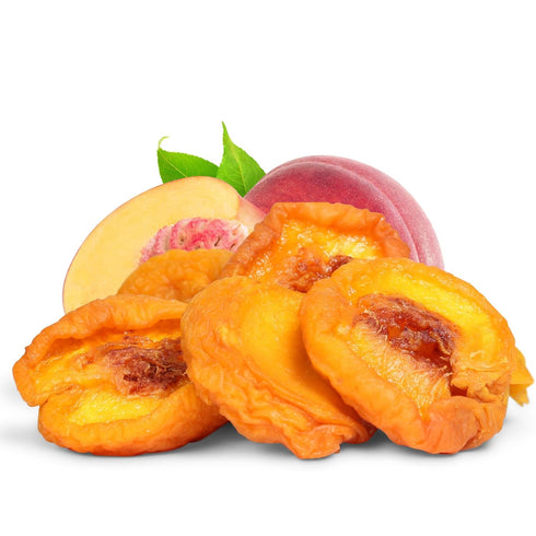 Dried Peaches by It's Delish, 2 Lbs Bulk Bag | Naturally Sweet