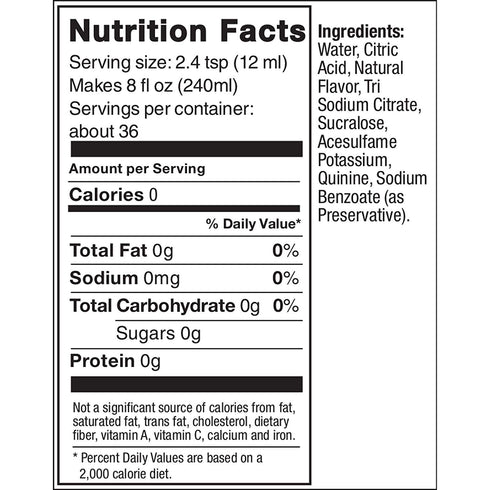 440ml 2 Pack, 14.8 Oz SodaStream Diet Tonic, Fl