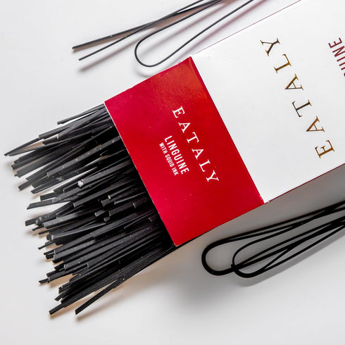 Pack Linguine,1- 1- 1- -8.8 oz. Eataly Flavored Pasta Bundle with Squid Ink, with Truffle, with Lemon & Pepper, Pasta