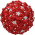 ZGHQHCDRH Wedding Bouquet for Bride 10" Handmade Satin & Rhinestone Round Bouquet, 11