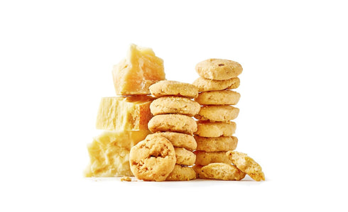Pack 4 Oz Packs, 16 oz Rustic Bakery Handcrafted Savory Cheese Coins- Made in California, of Four- Box