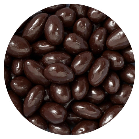 Dark Chocolate Covered Almonds, 2 Pound Bulk Bag, Chocolate Covered Nuts, The