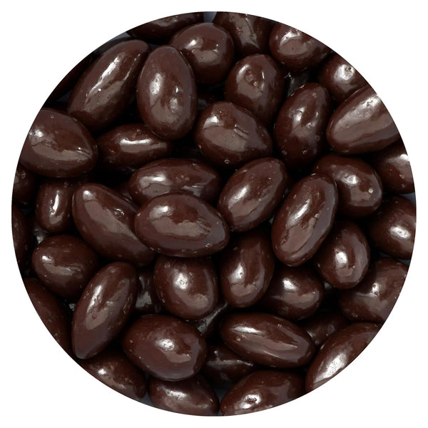Dark Chocolate Covered Almonds, 2 Pound Bulk Bag, Chocolate Covered Nuts, The