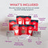 Frozen 20 1-gal Craft A Brew - Fruit Wine Recipe Kit - Easy for Beginners - At Home Wine Making Kit - Ingredient-Only