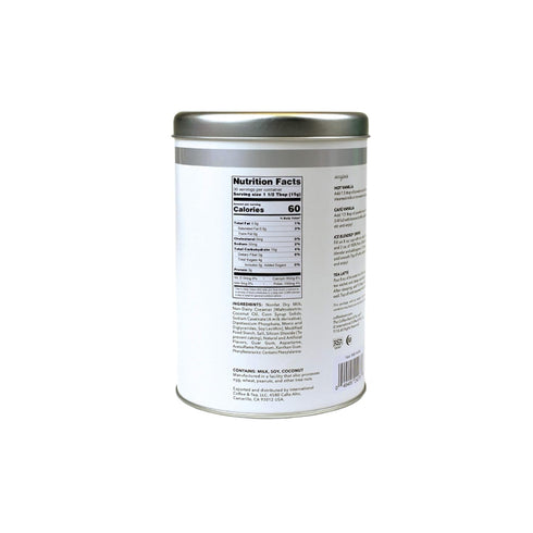 22oz The Coffee Bean & Tea Leaf, French Vanilla (no sugar added) Powdered Creamer for Coffees, Lattes, Smoothies Tin