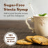 16 oz NuNaturals Stevia Syrup, Sugar-Free Sweetener, Plant-Based Sugar Substitute, Zero Calorie, Cocoa Mint Syrup