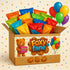 60-Count 60 Pack Foxy Fane Holiday Gift Box - Assortment of Healthy Snacks & Treats - Perfect Variety for Back