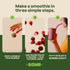 The Bomb Co. Glow Getter Blender Bomb, Superfood Smoothie Supplement, 10 Servings, Gluten Free, High Fiber, Hair & Skin