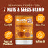 7 5g 16 oz NuttZo Pumpkin Spice Power Fuel Nuts and Seeds Butter, Seasonal Edition, Made with Cashews, Almonds, Brazil