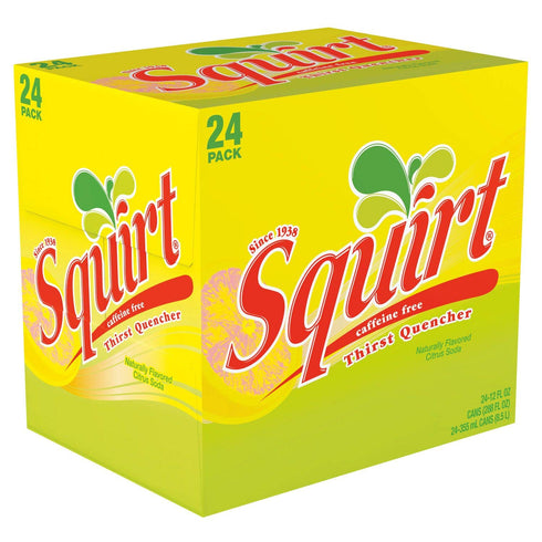 Squirt (12 oz. 24 Citrus Soda cans, pk.)