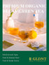 100 Count GLDNT Organic Decaf Green Tea Bags, Organic Green Tea Decaffeinated, Smooth Flavor, Super Antioxidant, Iced