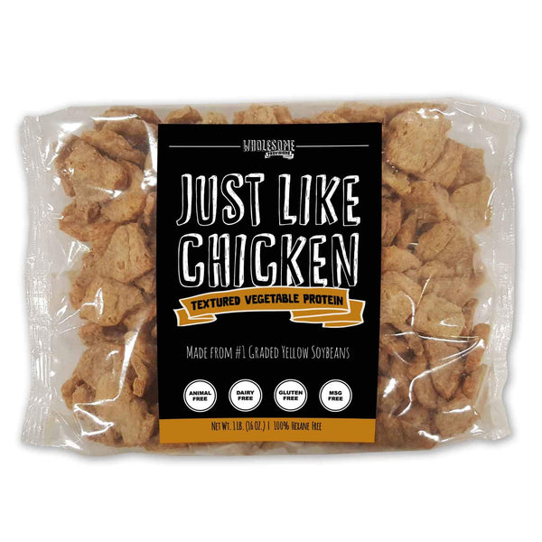 Textured Vegetable Protein, Vegan Meat Substitute, 100% Hexane Free, Made with #1