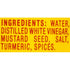 Packet (0.2 oz Packets, Pack 200) Heinz Mild Mustard Single Serve