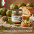 7.4 oz L'Oro Del Sud Artichoke Spread, Italian Artichoke Tapenade with Smooth Texture and Savory Flavor, Versatile
