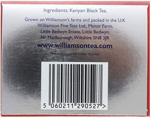 Williamson Teas 50ct 3 Pack Williamson English Breakfast Tea
