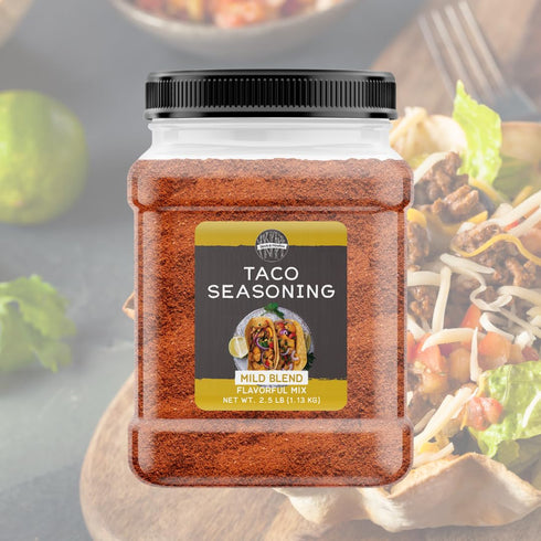 Birch & Meadow Taco Seasoning, 2.5 lb, Mild Heat, Tex-Mex Cuisine