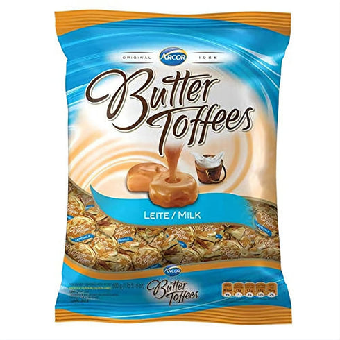 Butter Toffees ARCOR Bala Caramel 822 grs. / Butter Toffes Candies Caramel Flavor