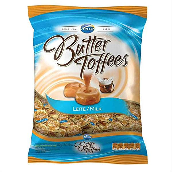 Butter Toffees ARCOR Bala Caramel 822 grs. / Butter Toffes Candies Caramel Flavor