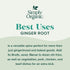 1.64 Simply Organic Ground Ginger Root, Ounce, Non ETO, Non Irradiated, Non GMO, Complements Both Sweet & Savory Dishes