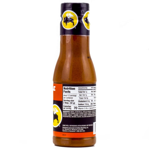 Buffalo Wild Wings Nashville Hot Sauce- Spicy Chili Pepper with a Hint of Smoke 12 Fl Oz (Pack of 1)