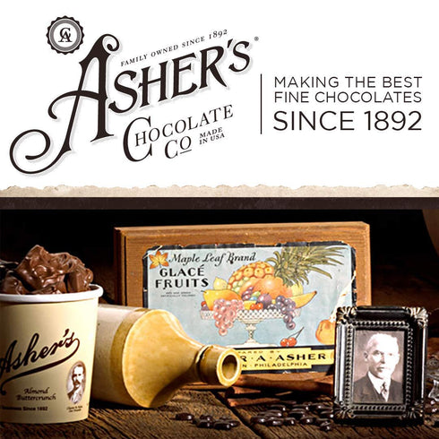 8.5 Asher Potato Chips Milk Coffee Chocolate, Ounce Bag (Milk Chocolate)