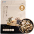 Korean Food Organic Dried Mixed Mushrooms - Premium 5 Varieties, Low-Temperature Dried,