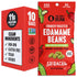 The Only Bean Crunchy Roasted Edamame Snacks Pack (Sriracha), Protein Keto Food,