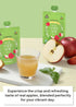 3.38 oz (100ml) 40 Pack, Korean Food CJ Freshway Fresh Apple Juice Drink fl x Korean Apple Juice Beverage, Single Serve