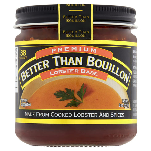 9.5 38 8 (Pack 2) Better Than Bouillon Premium Lobster Base, Made from Select Cooked Lobster & Spices, Makes Quarts