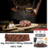 (26g 190 1.6oz (10 count) Ovation Foods Steak-N-Eggs Beef Strips, Zero Sugar, High-Protein Jerky premium protein)