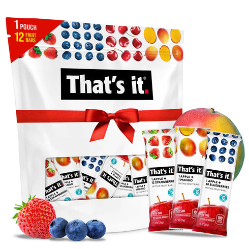 That's it. Variety Pack 100% Natural Real Fruit Bar, Best High Fiber