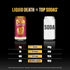 12 Oz (Pack 12) Liquid Death Soda-Flavored Sparkling Water - Psycho Cider (Apple Cinnamon), Less Sugar*, Huge Flavor
