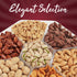 26oz 7 Easter Nut Gift Baskets, Mixed Nut Gift Box of Sectional Platter, Ideal Nut Assortment for Holidays, Birthdays
