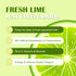 11.30 Oz, 320g Grelim Lime Powder Freeze Dried Lime Juice Powder, Filler Free, Gluten-Free, Fresh Squeezed Limeade