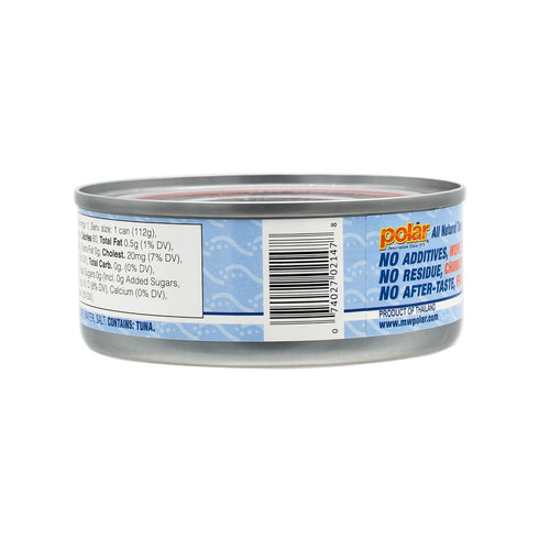 Albacore 5 oz (Pack 12) MW Polar Tuna, All Natural Solid White in Water, Can