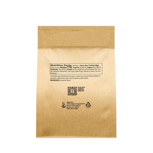 Pure Original Ingredients Arrowroot Powder (4 oz), Corn Starch Alternative, Thickener & Binder