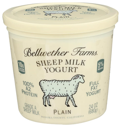 Bellwether Farms Plain Sheep Yogurt, 24 OZ