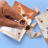 Muddy Bites - Milk Chocolate - Waffle Cone Snack Bite Sized Filled Cone Bites for Snack or Dessert Made with Cane