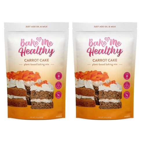 Bake Me Healthy Vegan and Gluten-Free Carrot Cake & Cupcake Mix, 11.9oz
