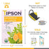 Tipson Organic Moringa Caffeine Free Herbal Tea, Lemon Flavor, 25 Premium Double Chambered Bags